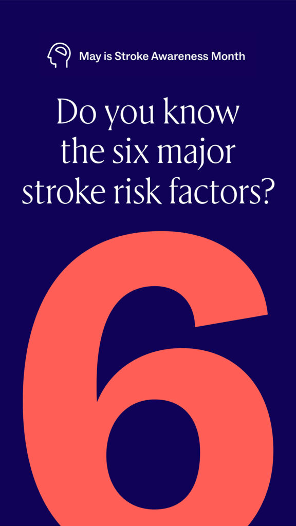 An ad for Intermountain Health for Stroke Awareness Month
