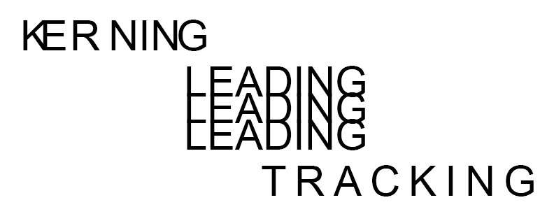 kerning-leading-tracking